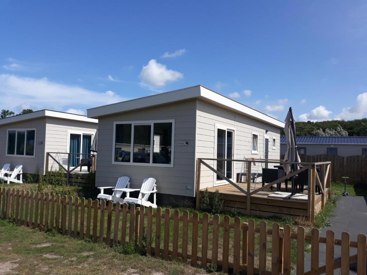 Camping De Duinhoeve Chalet Schelp Not For Companies Nieuw-Haamstede Exterior foto